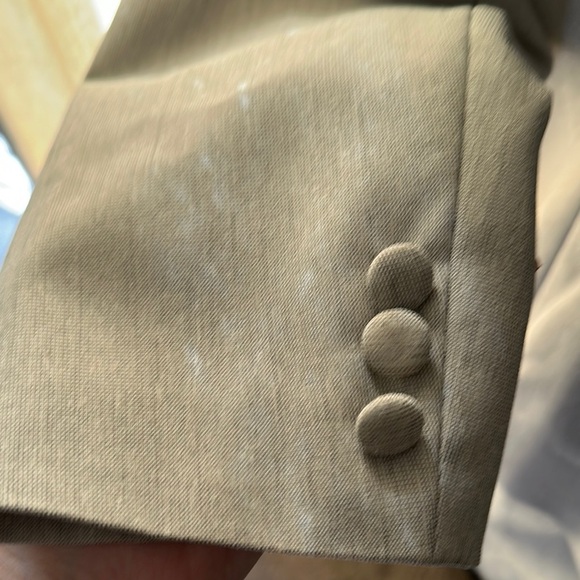 Emily Light Grey/Tan Skirt Suit size 16 - Picture 8 of 16